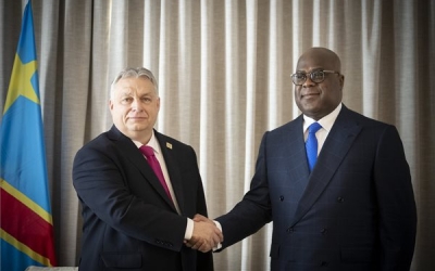 Orbán Viktor a kongói elnökkel tárgyalt
