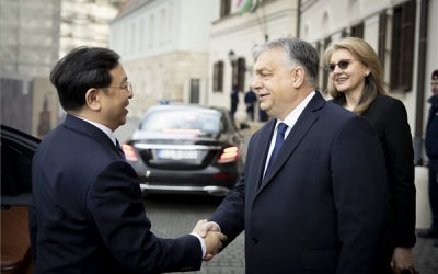 Orbán Viktor a BYD autógyártó vezetőivel tárgyalt