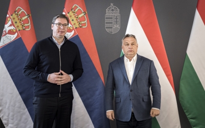 Orbán Viktor Szerbiába utazik